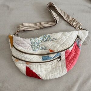 Patchwork Quilted Crossbody Bag